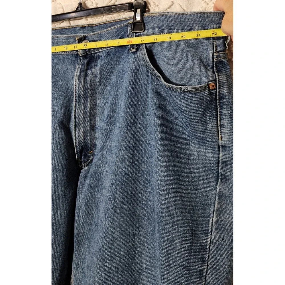 Levi's Men's 550 Jeans Size 46x30 Blue Classic Relaxed Straight No‎ Holes